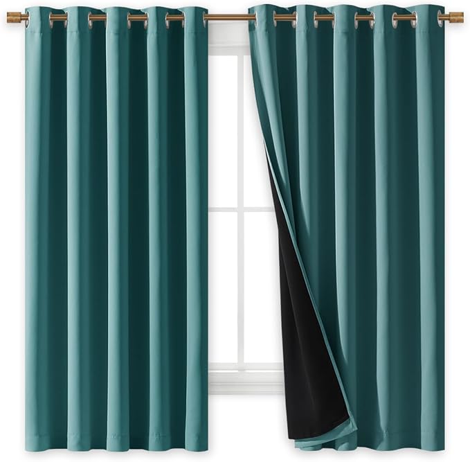 NICETOWN 100% Blackout Curtains - Image 2