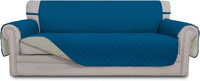 Easy-Going 4 Seater Sofa Slipcover Reversible Sofa Cover Water Resistant Couch by Easy-Going