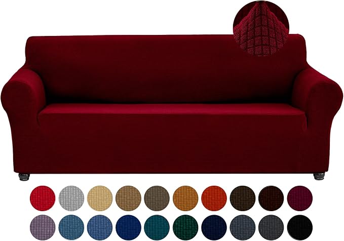 Joccun Christmas Stretch Couch Cover Slipcovers, 1-Piece Sofa Covers by Joccun