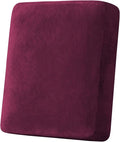 H.VERSAILTEX Velvet Stretch Couch Cushion Cover Plush Cushion Slipcover by HVERSAILTEX