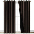 NICETOWN High-End Thermal Curtains, Full Blackout Curtains 84 inches Long by NICETOWN