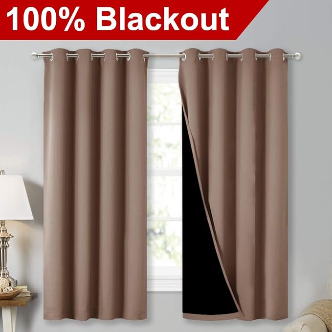 NICETOWN Total Blackout Panels for Nursery, Super Soft, Heavy Duty and Thick - Image 2