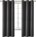BGment Dark Grey Blackout Curtains by BGment