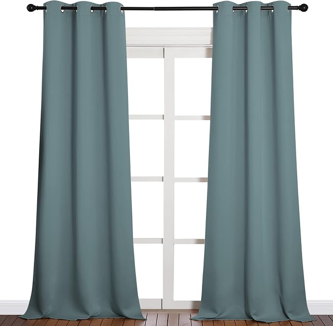 NICETOWN Modern Blackout Curtains Noise Reducing, Thermal Insulated and Privacy - Image 2