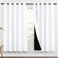 NICETOWN 100% Blackout Window Curtain Panels, Full Light Blocking Drapes by NICETOWN