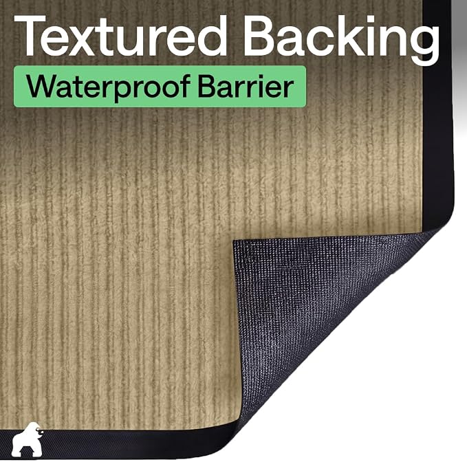 GORILLA GRIP Waterproof Traffic Guard Door Mat, Indoor Outdoor Heavy Duty - Image 6