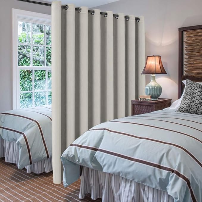 H.VERSAILTEX Blackout Patio Curtains 100 x 96 Inches - Image 2