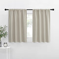 NICETOWN 2 Panels Blackout Curtains, Rod Pocket Thermal Insulated Drapes by NICETOWN