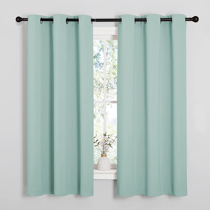 NICETOWN Aqua Blue Room Darkening Curtains by NICETOWN