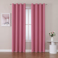 ChrisDowa Room Darkening Curtains 108 Inches Long 2 Panels Set by ChrisDowa