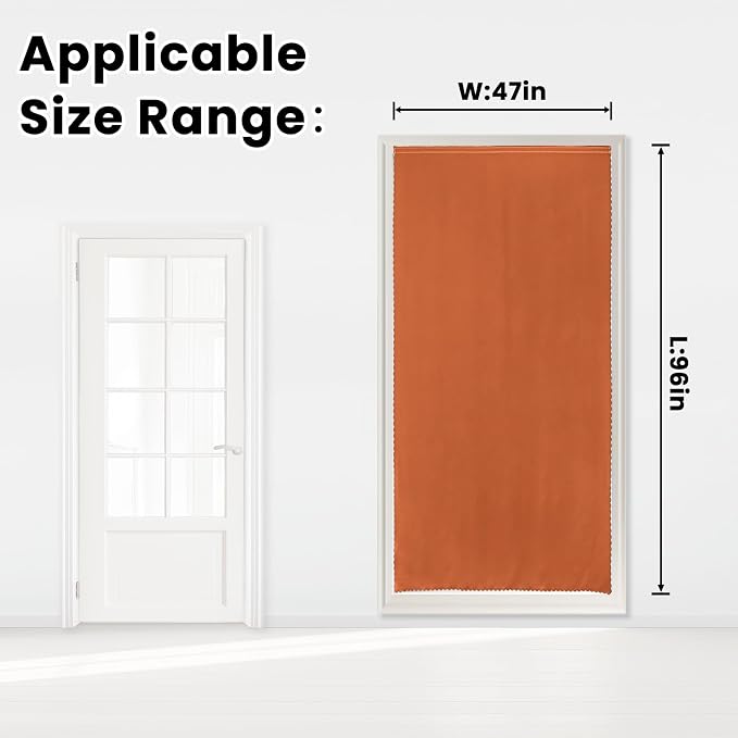 Self Adhesive Curtains Portable Blackout Curtain Simple and Easy to Install - Image 7