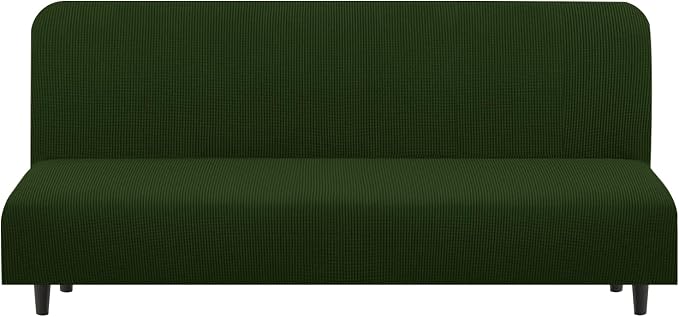 U-NICE HOME Stretch Futon Cover Armless Bed Slipcover by U-NICEHOME