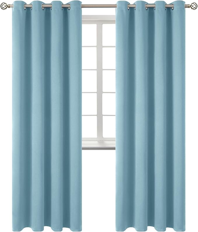 BGment Room Darkening Curtains 84 Inches Long by BGment