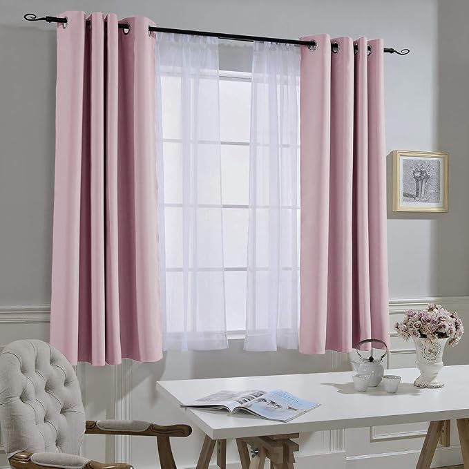 NICETOWN Bedroom Curtains Room Darkening Draperies - Image 6