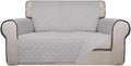 PureFit Reversible Quilted Sofa Cover, Water Resistant Slipcover Furniture by PureFit