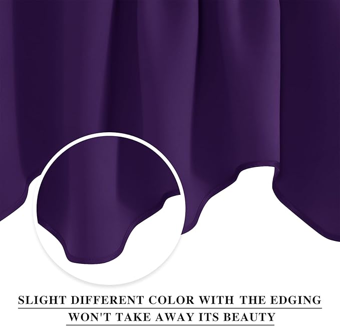 NICETOWN Blackout Window Treatment Valances - Image 3