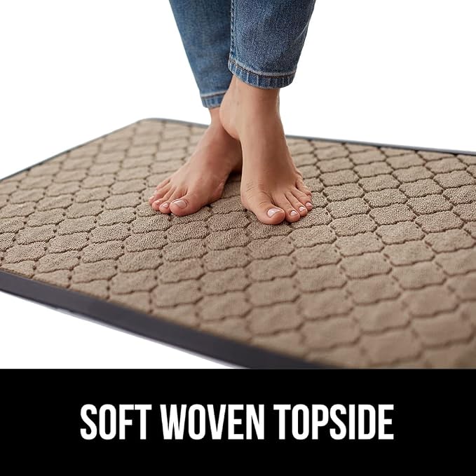 GORILLA GRIP 100% Waterproof All-Season WeatherMAX Doormat 35x23, US Designed - Image 8