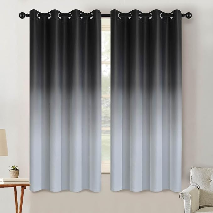 SimpleHome Ombre Room Darkening Curtains by SimpleHome