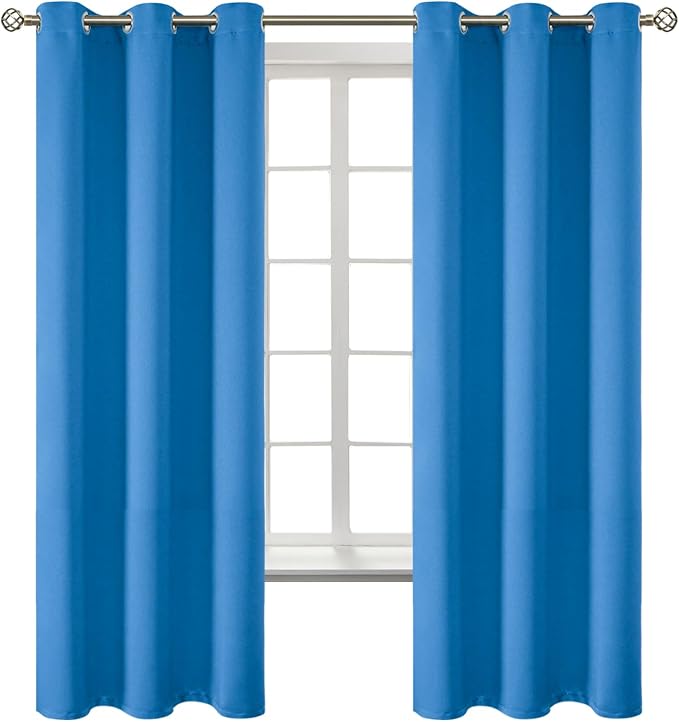 BGment Room Darkening Curtains 63 Inches Long by BGment