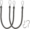 BEL AVENIR Curtain Ropes Tiebacks Tie-Backs, Curtain Handmade Holdbacks by BELAVENIR