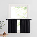 RYB HOME Cafe Blackout Curtains 24 inch Length, RV Curtains by RYBHOME
