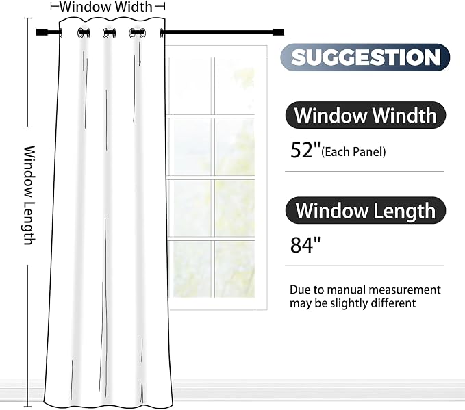 SimpleHome Ombre Room Darkening Curtains - Image 7
