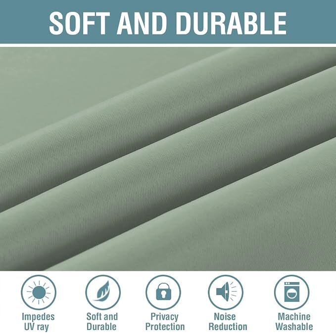 H.VERSAILTEX Blackout Curtain for Living Room Thermal Insulated Window - Image 4