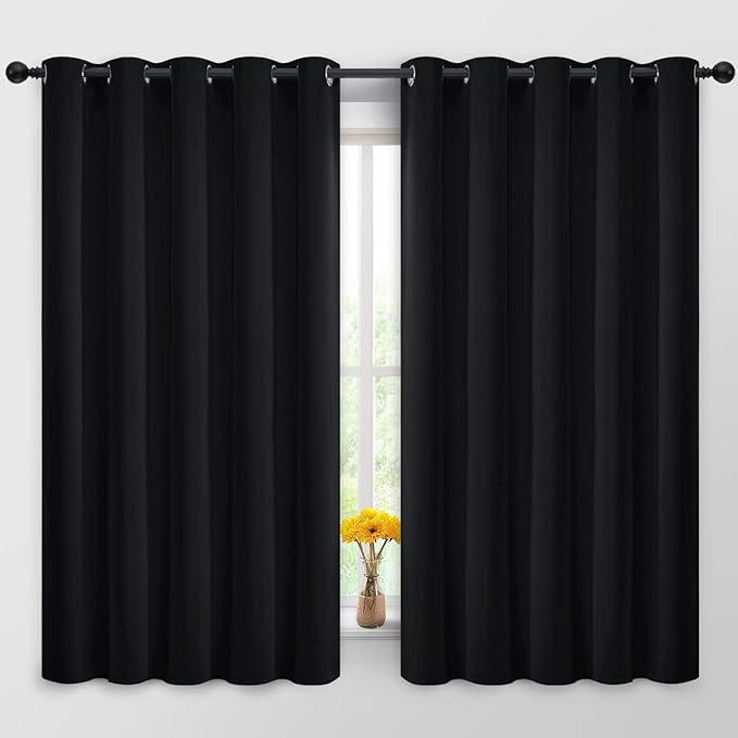 Yakamok Blackout Curtains Room Darkening Thermal Insulated Window Panels by Yakamok