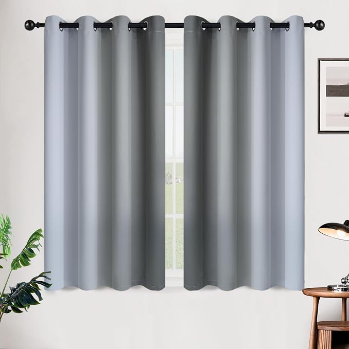 SimpleHome Ombre Room Darkening Curtains - Image 2