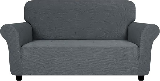 ZNSAYOTX Super Stretch Loveseat Covers, New Striped Love Seat Slipcover - Image 7