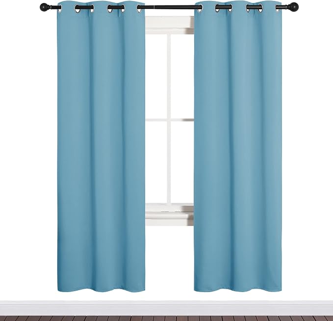 NICETOWN Thermal Insulated Curtains Blackout Draperies, Window Treatment Solid by NICETOWN