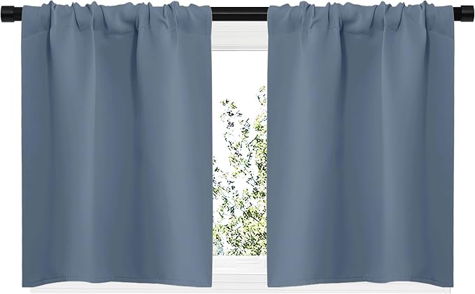 NICETOWN RV Blackout Curtains for Camper Windows, Short Blackout Curtains & - Image 2