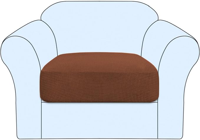 H.VERSAILTEX Stretch Couch Cushion Covers Individual Seat Sofa Chair Slipcovers by HVERSAILTEX