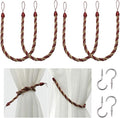 BEL AVENIR Curtain Rope Tiebacks, Drapery Rope Holdbacks by BELAVENIR