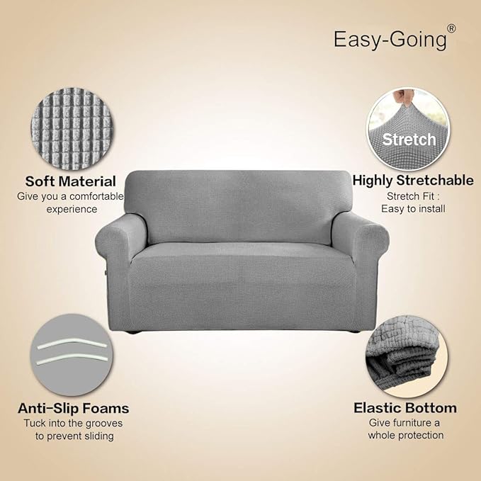 Easy-Going Stretch Oversized Sofa Slipcover 1-Piece Sofa Cover Furniture - Image 3