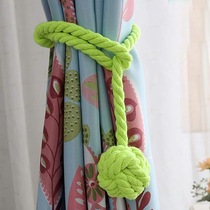 Melaluxe 2 Pack Curtain Tiebacks - Image 2