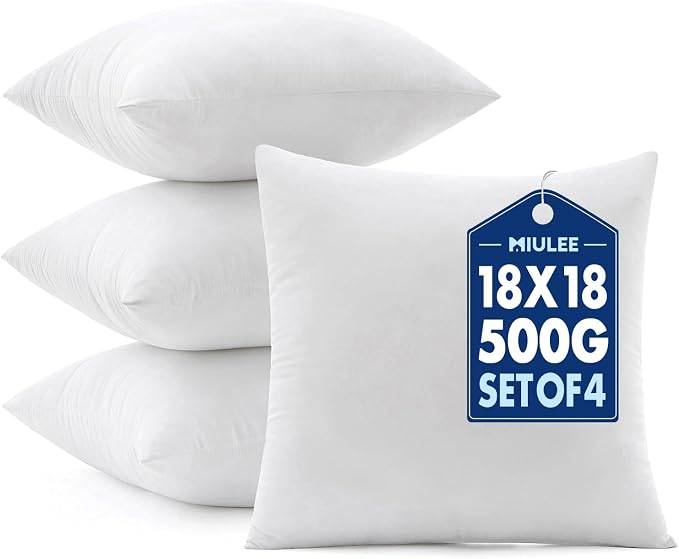 MIULEE Pillows Inserts by MIULEE