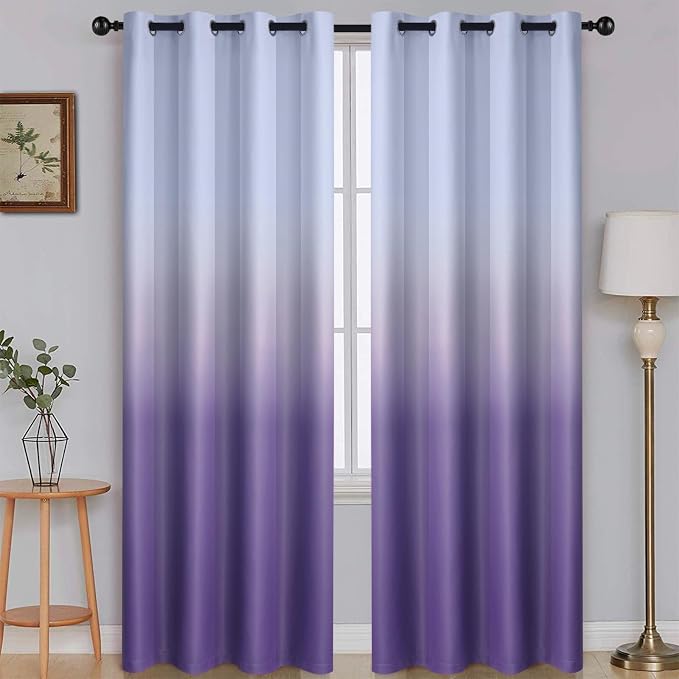 SimpleHome Ombre Room Darkening Curtains by SimpleHome