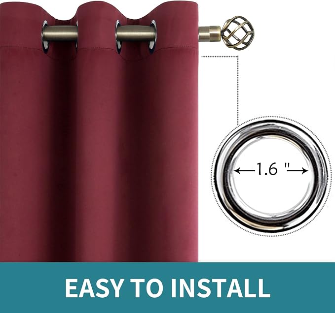 BGment Blackout Curtains for Bedroom - Image 5