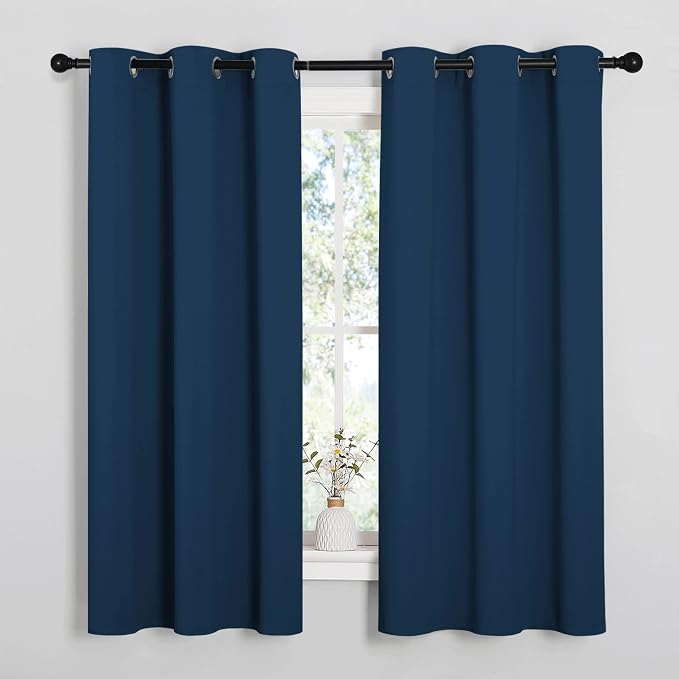 NICETOWN Bedroom Curtain Panels Blackout Draperies, Thermal Insulated Solid by NICETOWN