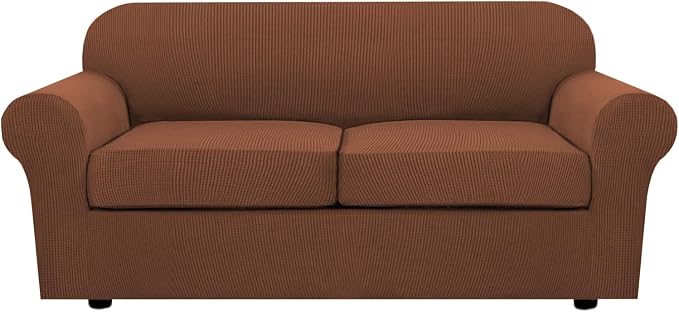 H.VERSAILTEX 3 Piece Stretch Sofa Covers by HVERSAILTEX