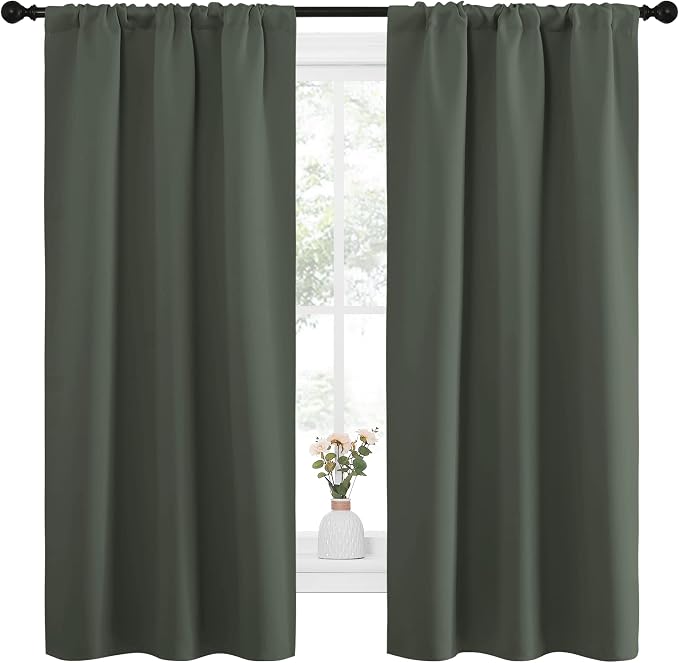 NICETOWN Bedroom Curtains Blackout Draperies - Image 2