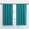 NICETOWN Peacock Blue Blackout Curtains Panels by NICETOWN