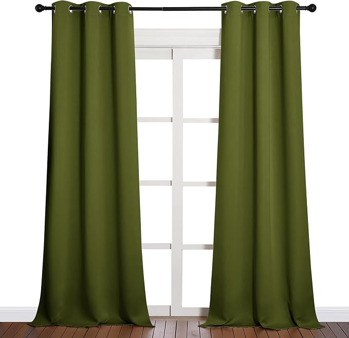 NICETOWN Patio Glass Door Christmas Panels, Privacy Panel Drapes by NICETOWN