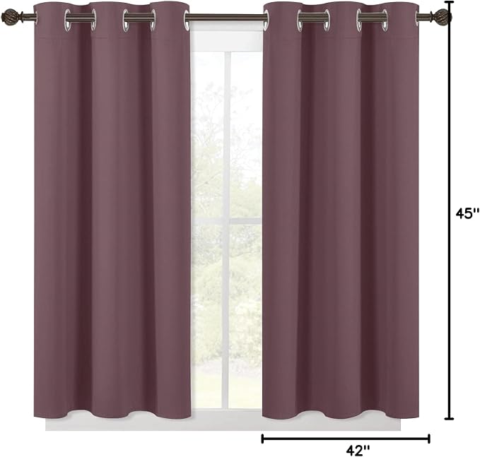 NICETOWN Modern Blackout Curtains Noise Reducing, Thermal Insulated and Privacy - Image 10