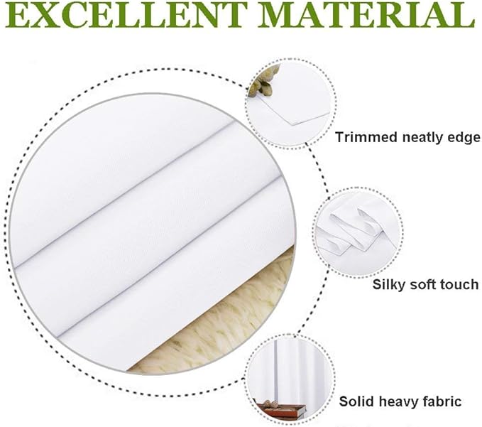 NICETOWN 50% Light Blocking Curtain Panels - Image 5