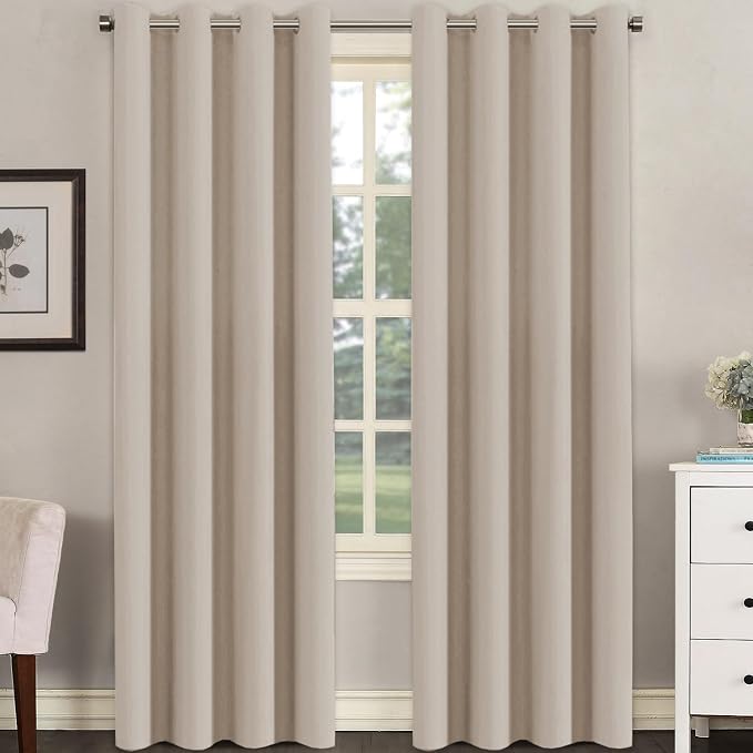 H.VERSAILTEX Blackout Curtain for Living Room Thermal Insulated Window by HVERSAILTEX