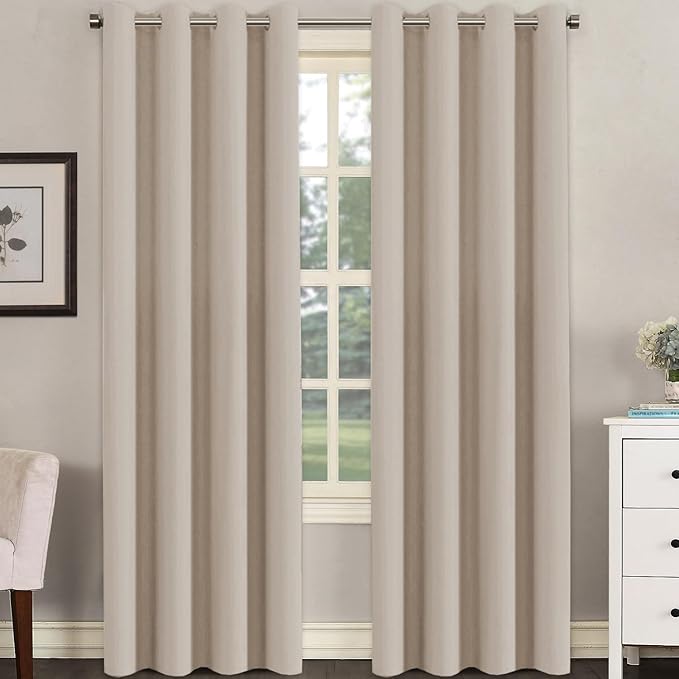 H.VERSAILTEX Blackout Curtain for Living Room Thermal Insulated Window by HVERSAILTEX