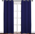 NICETOWN Window Treatment Energy Saving Thermal Insulated Solid Grommet by NICETOWN