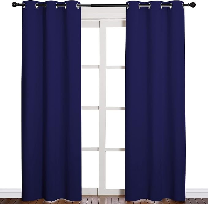 NICETOWN Window Treatment Energy Saving Thermal Insulated Solid Grommet by NICETOWN